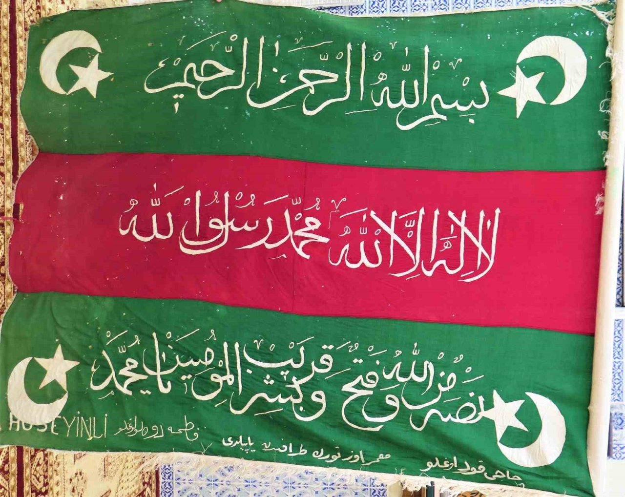 Develi’de 2. Fetih Sancağı bulundu