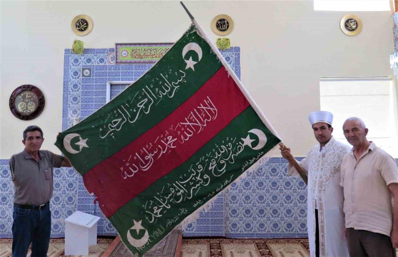 Develi’de 2. Fetih Sancağı bulundu