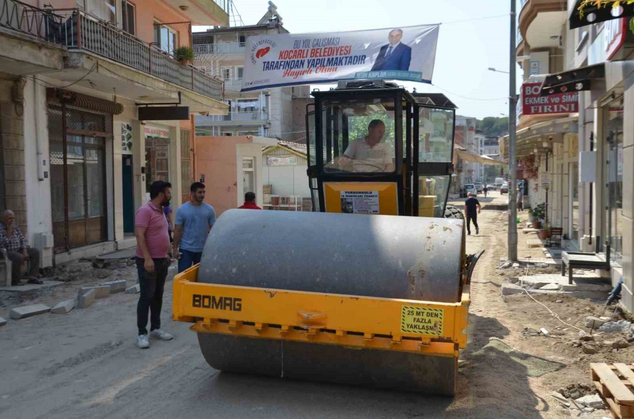 Koçarlı’da sokaklar yenileniyor