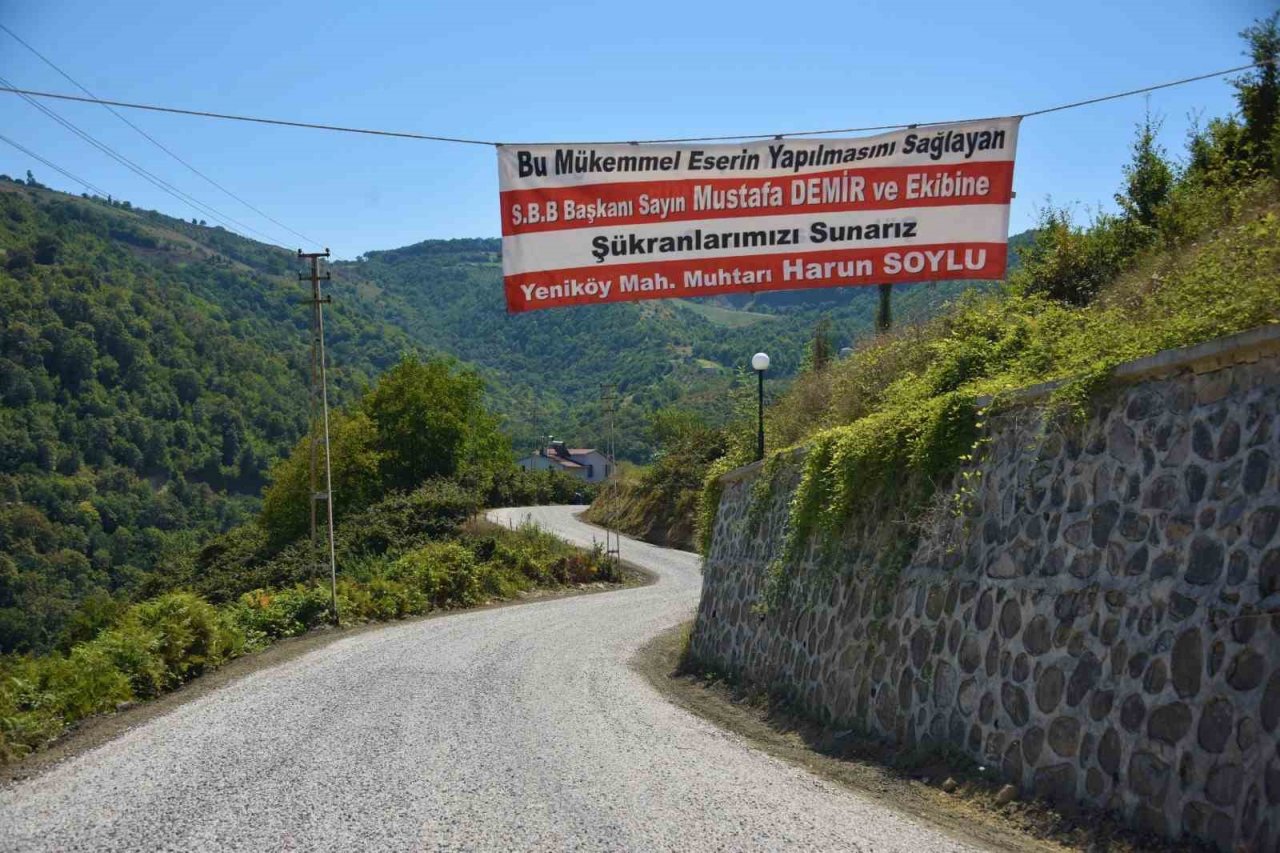 40 yıllık yol sorununa neşter