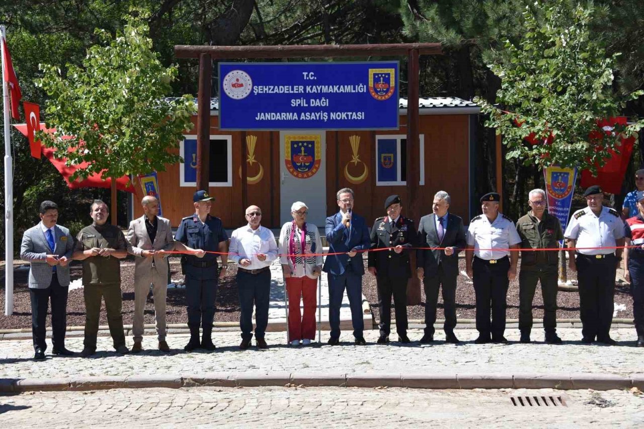 Spil Dağı Jandarma Asayiş Noktası açıldı