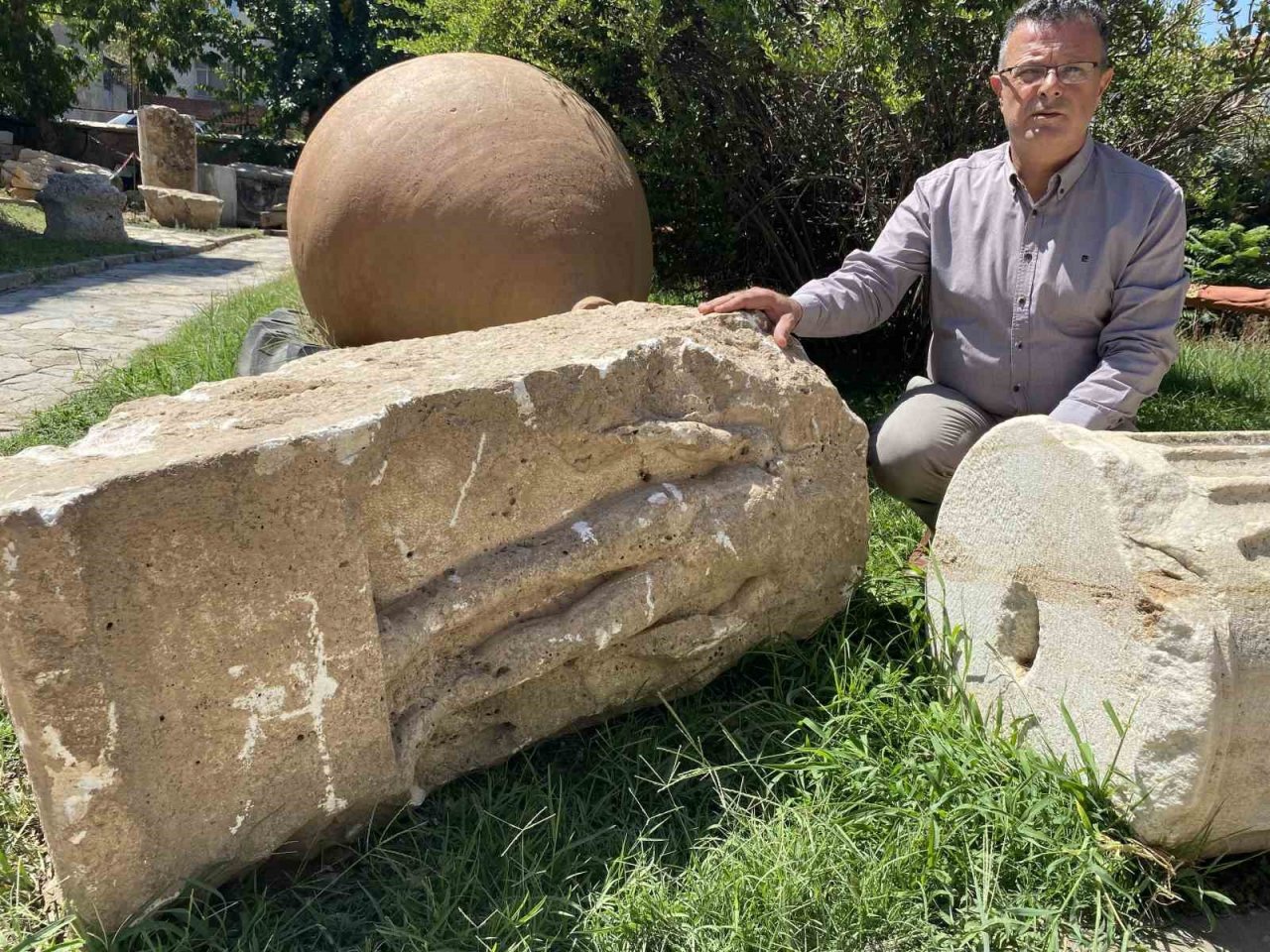 Altyapı çalışmasında bulundu hemen koruma altına alındı