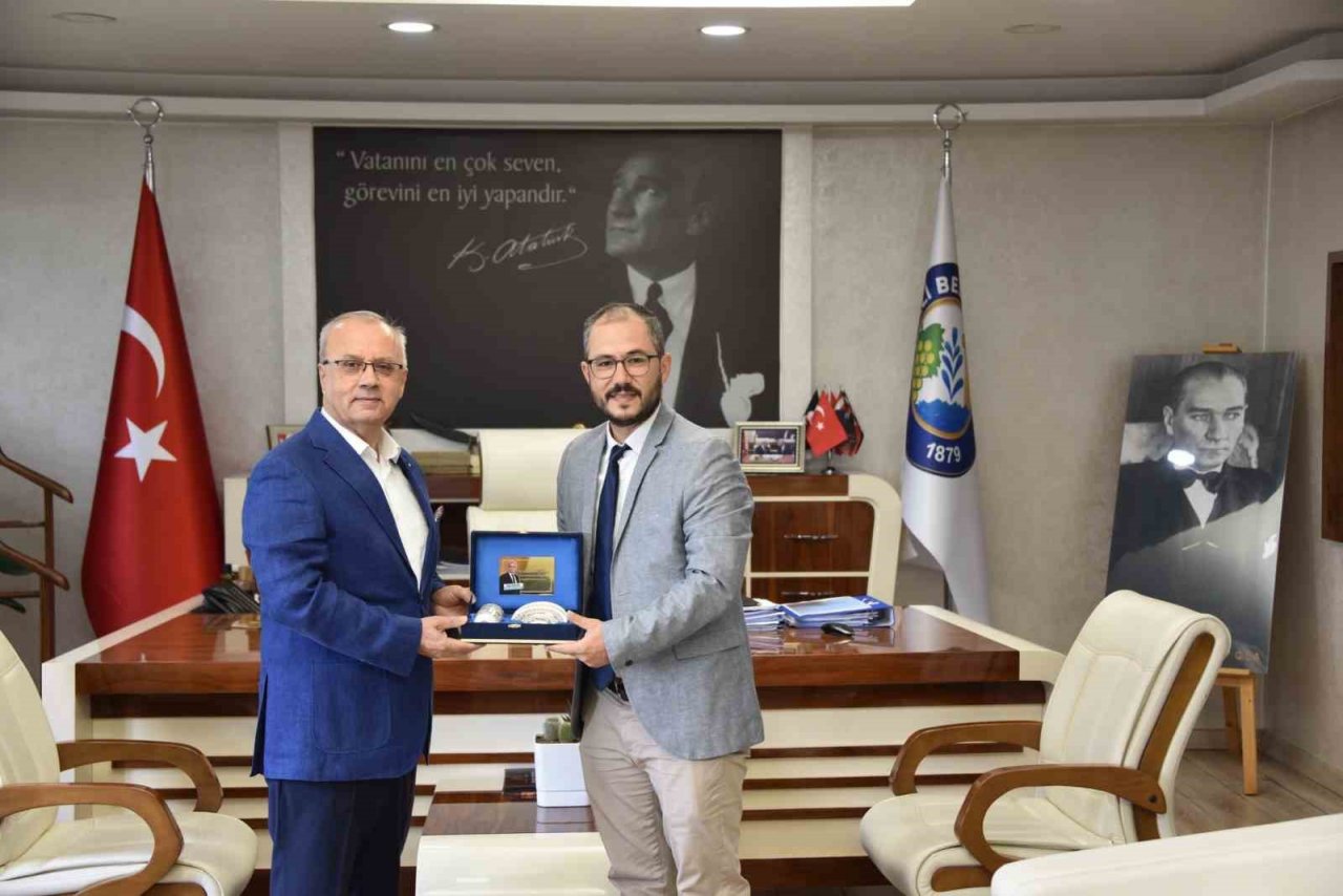 Başkan Kayda, ziyaretçilerini ağırladı