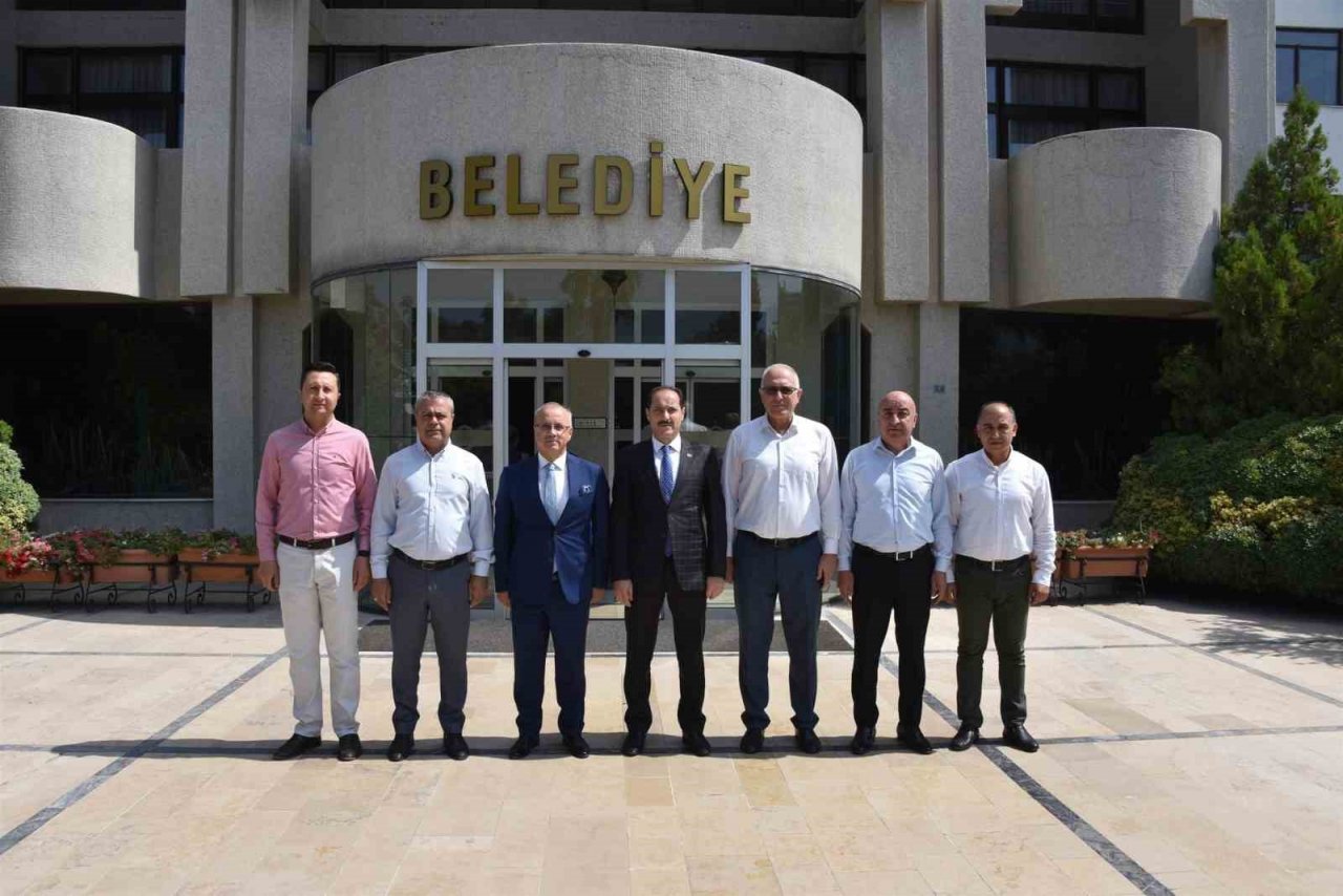 Başkan Kayda, ziyaretçilerini ağırladı