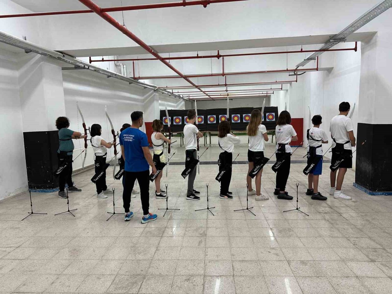 Minik okçular Mete Gazoz’u örnek alıyor