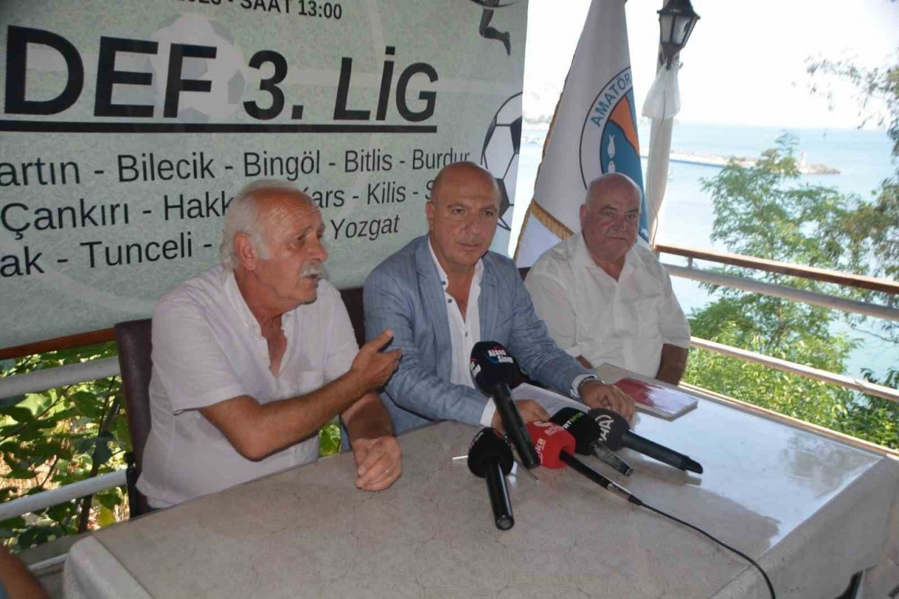 Sinop’ta ’hedef 3. Lig’ kampanyası