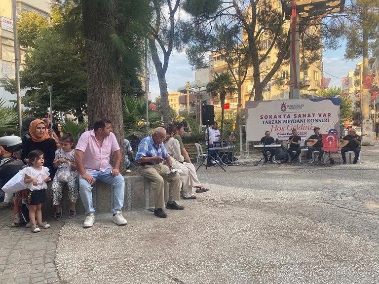 Şehzadeler’in sokaklarında sanat var