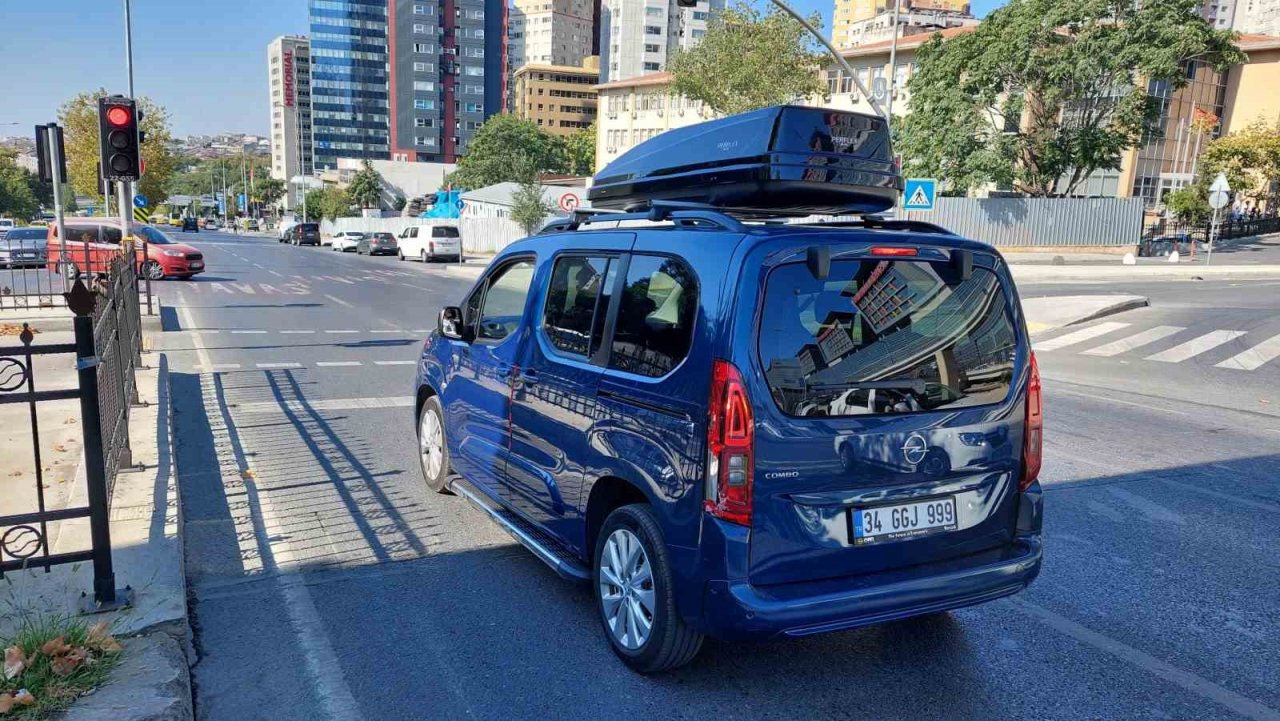 Şişli’de dron destekli trafik denetimi yapıldı, kurallara uymayan sürücülere ceza yağdı