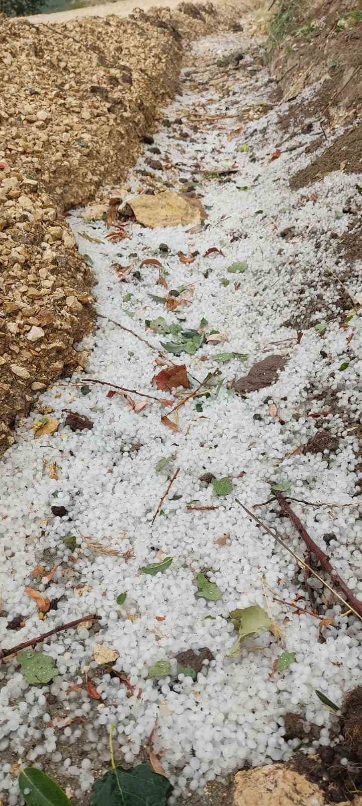 Tunceli’yi ağustos ayında dolu vurdu