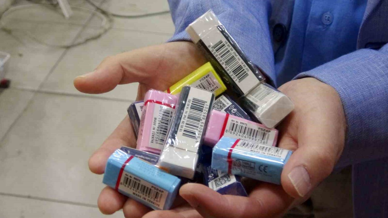 Silgi ve defterdeki gizli tehlikeye dikkat