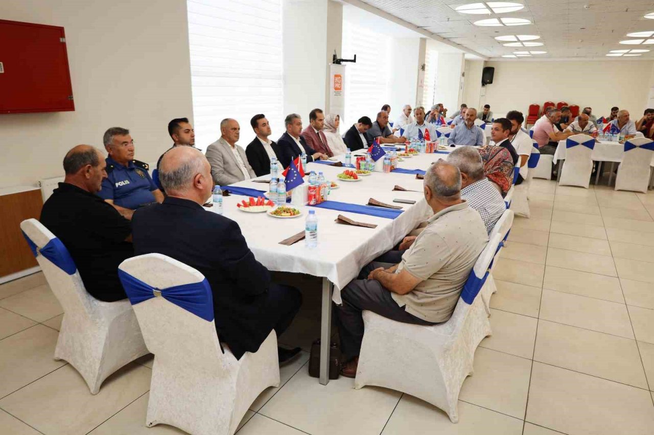 Yahyalı’da AB Projesi Tanıtım Toplantısı Yapıldı