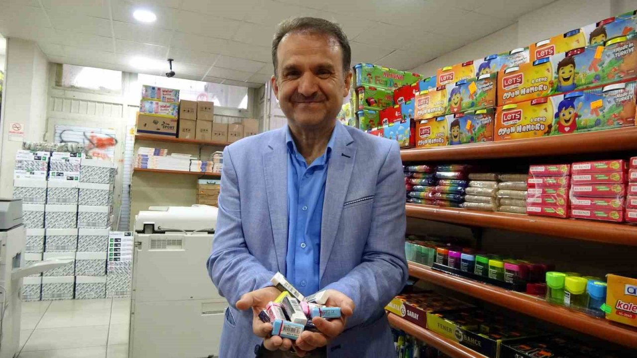 Silgi ve defterdeki gizli tehlikeye dikkat