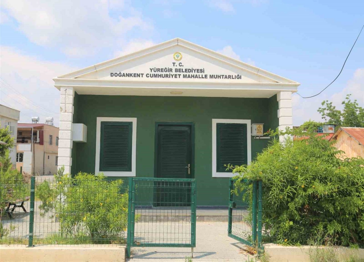 Yüreğir’e 25 yeni muhtarlık binası