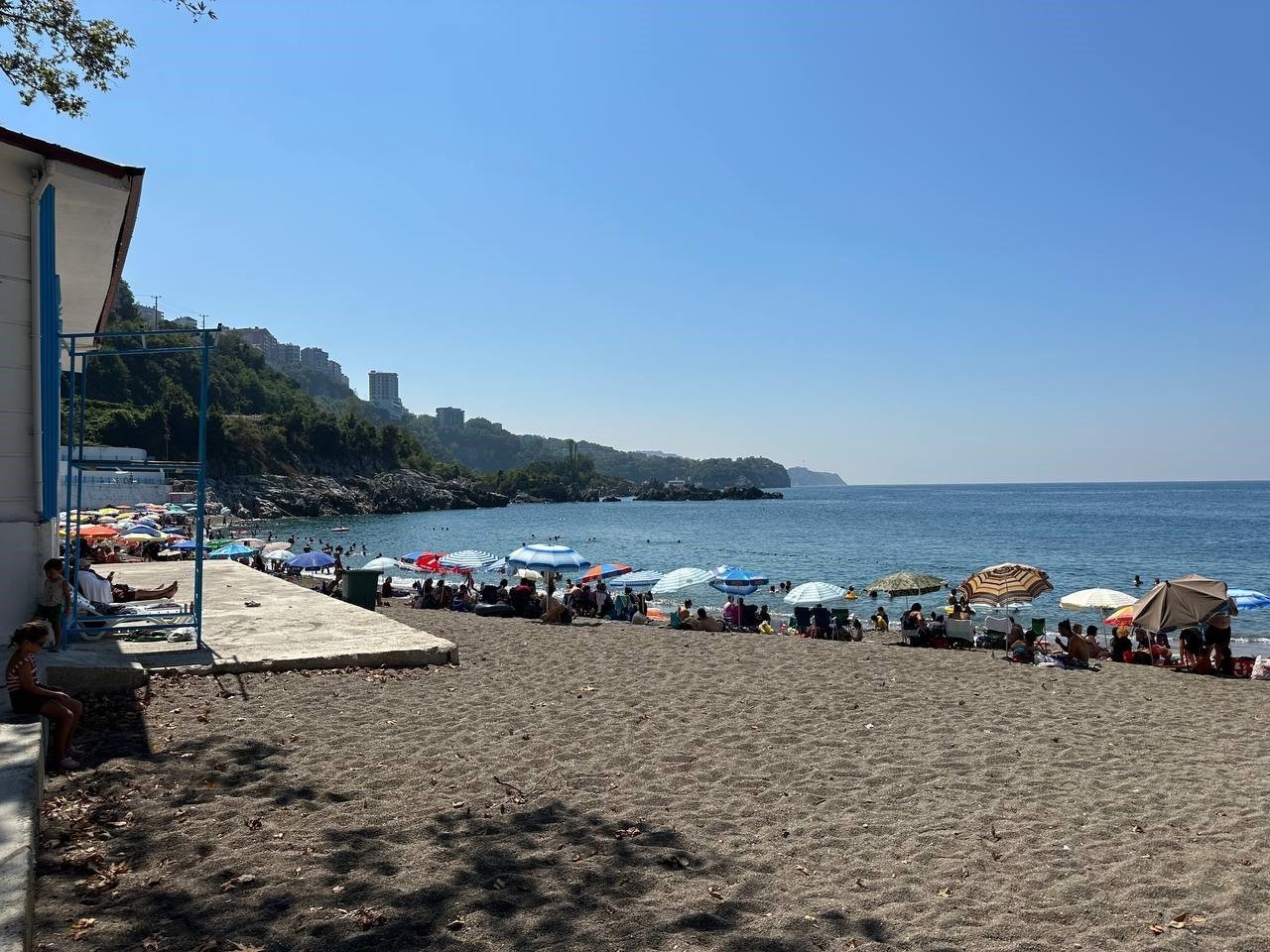 Kapuz Plajı son 10 yılın rekorunu kırdı, 100 bin kişi ziyaret etti