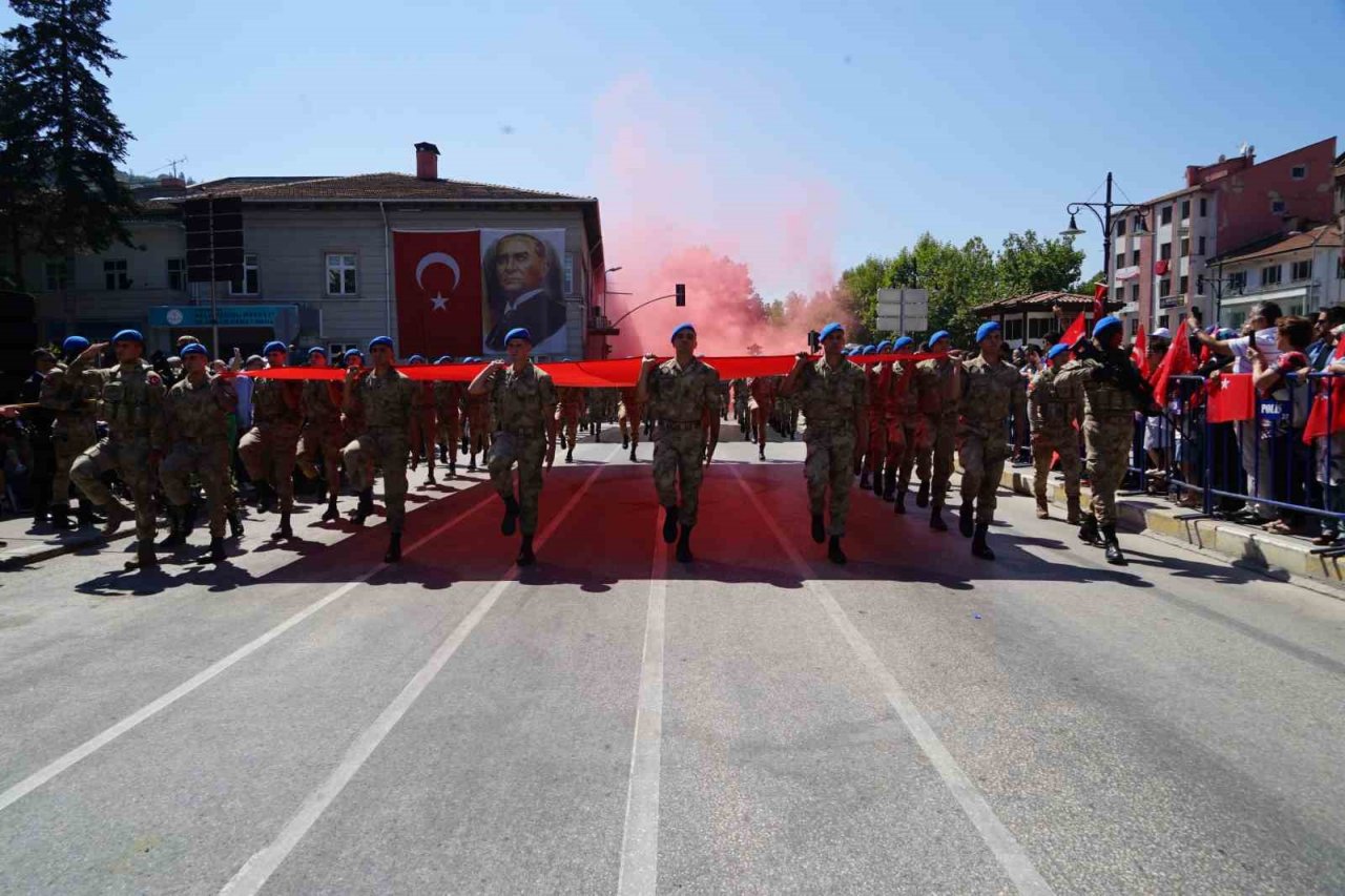 Kastamonu’da büyük Zafer’in 101’nci yılı kutlandı