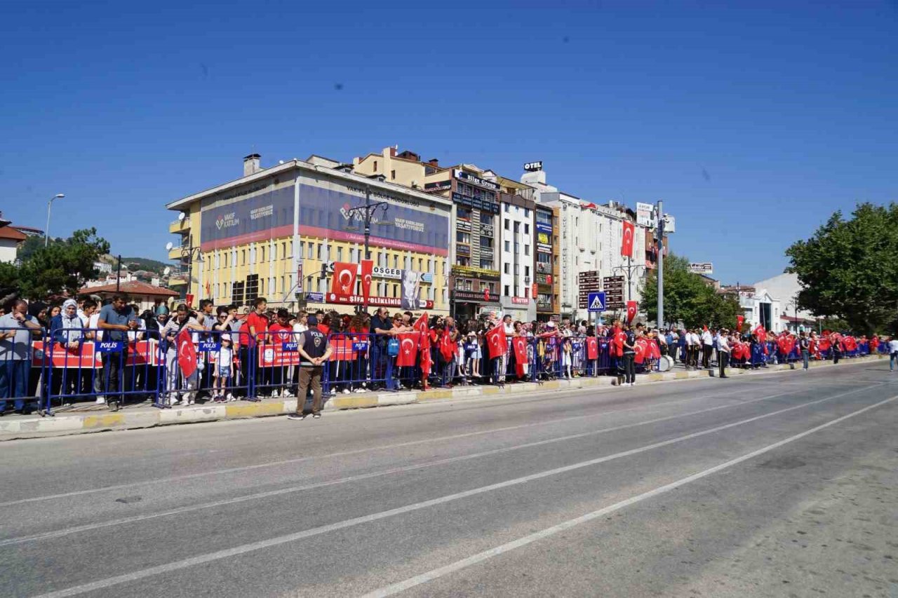 Kastamonu’da büyük Zafer’in 101’nci yılı kutlandı