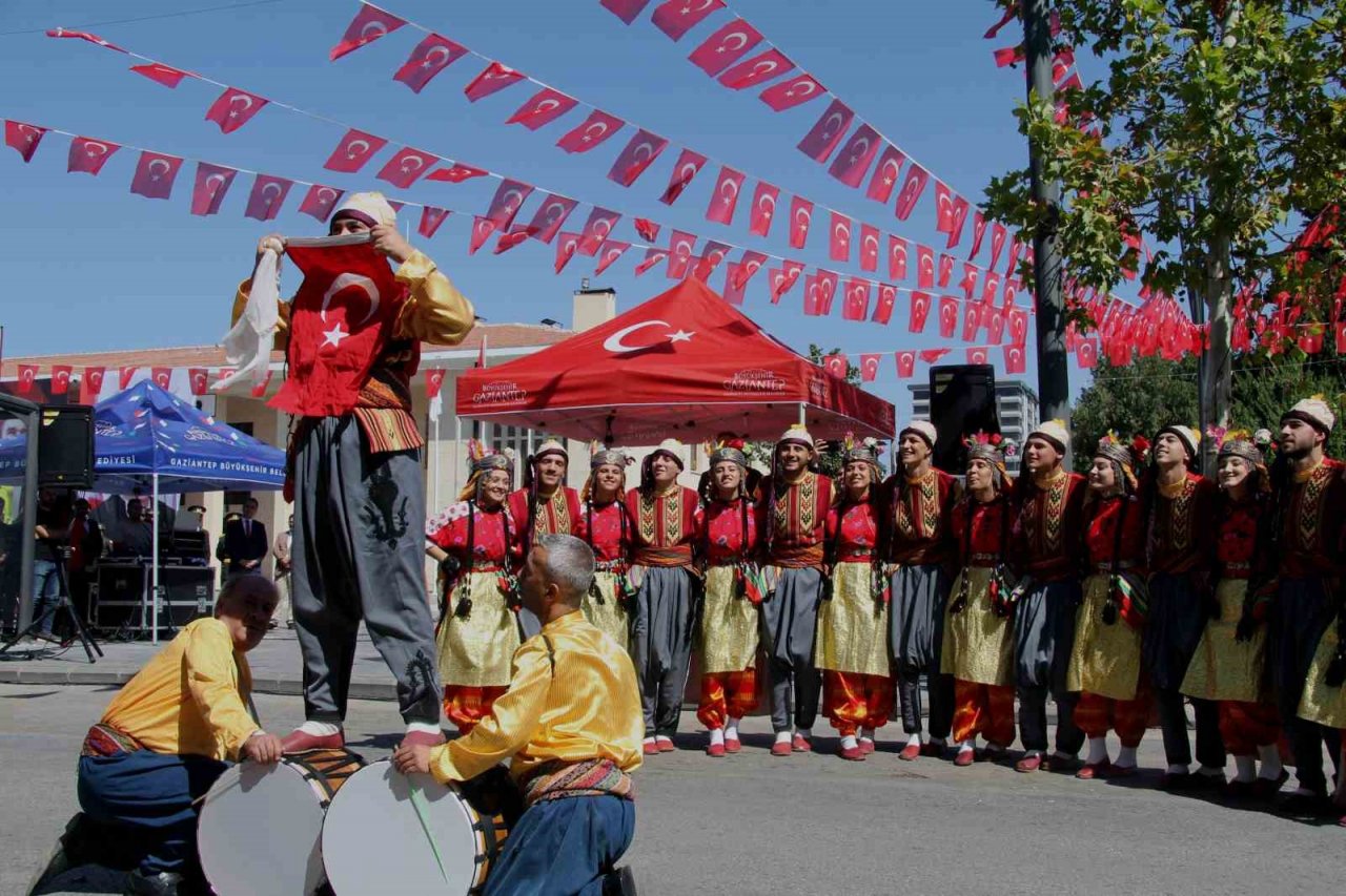 Gaziantep’te 30 Ağustos Zafer Bayramı coşku ile kutlandı