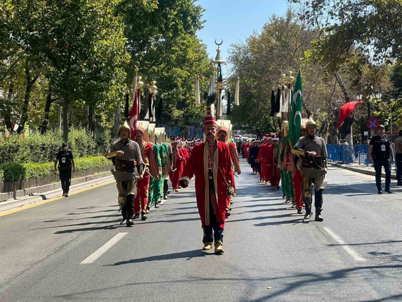 Başkentte 30 Ağustos Zafer Bayramı yürüyüşü