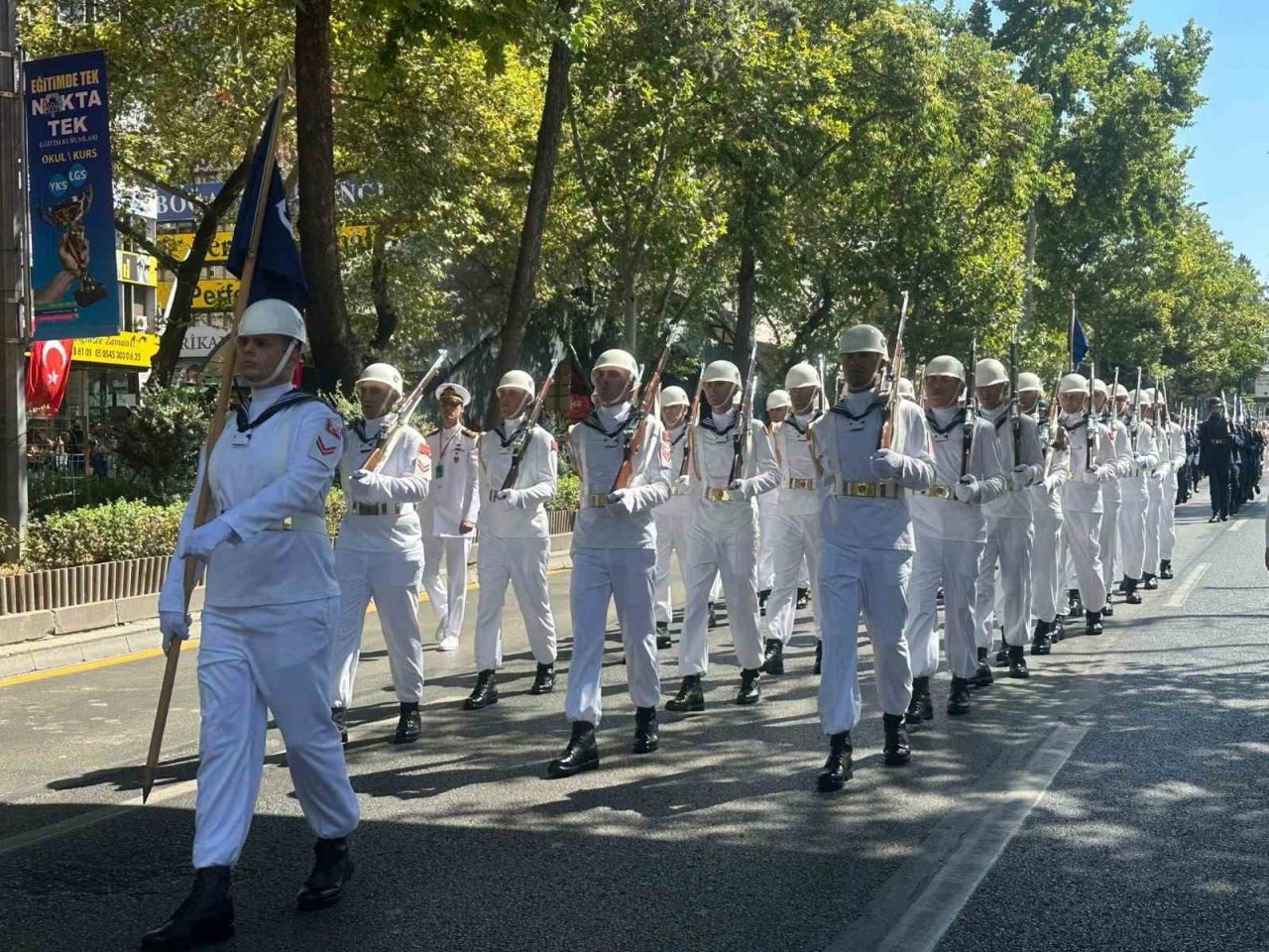 Başkentte 30 Ağustos Zafer Bayramı yürüyüşü