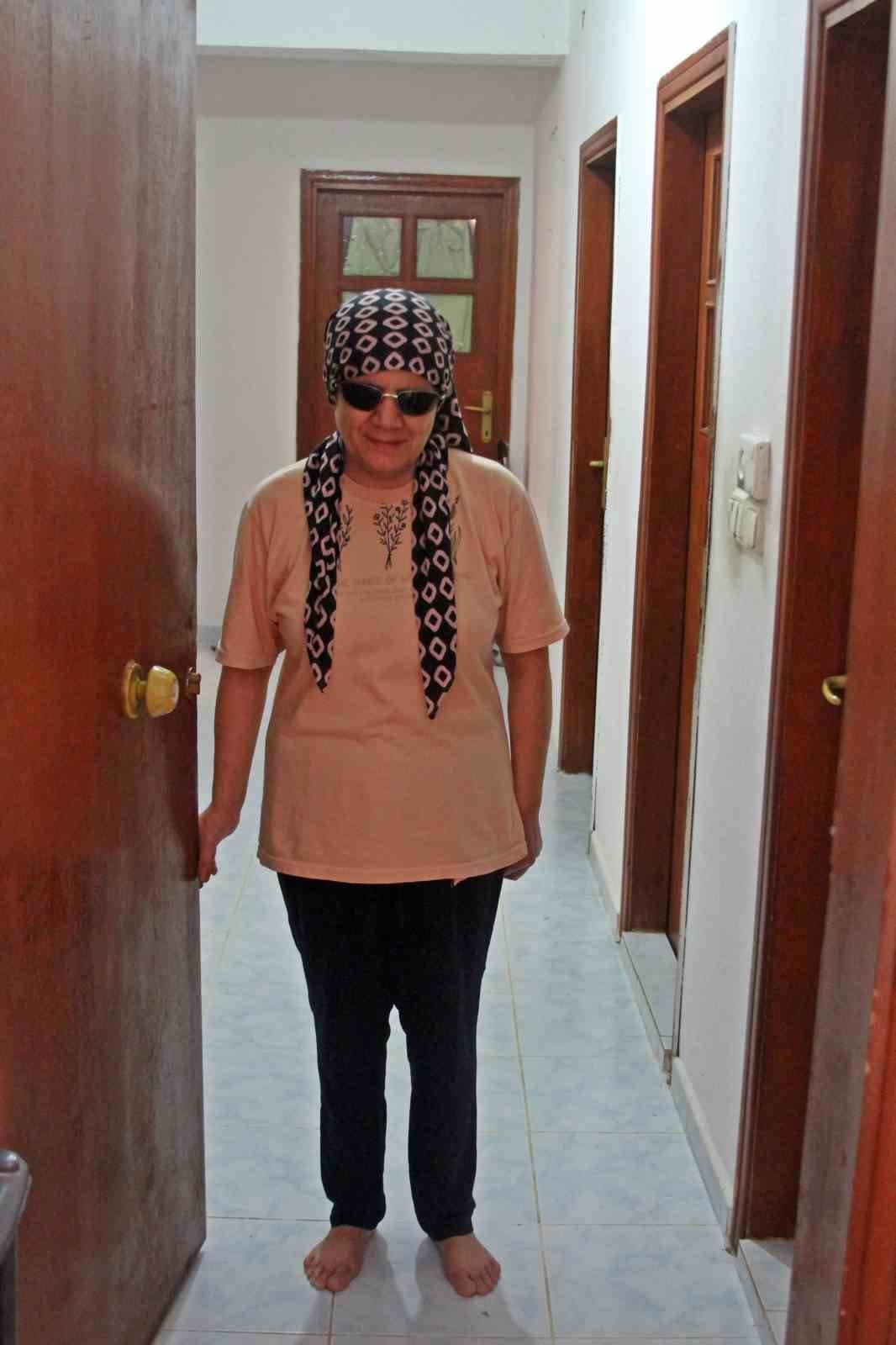 Görme engelli annenin kira çilesi mutluluğa dönüştü