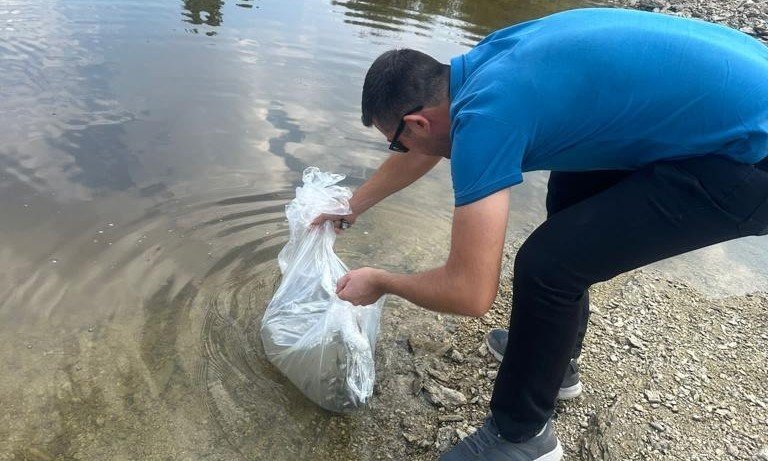 Aydın’da 934 bin sazan suyla buluştu