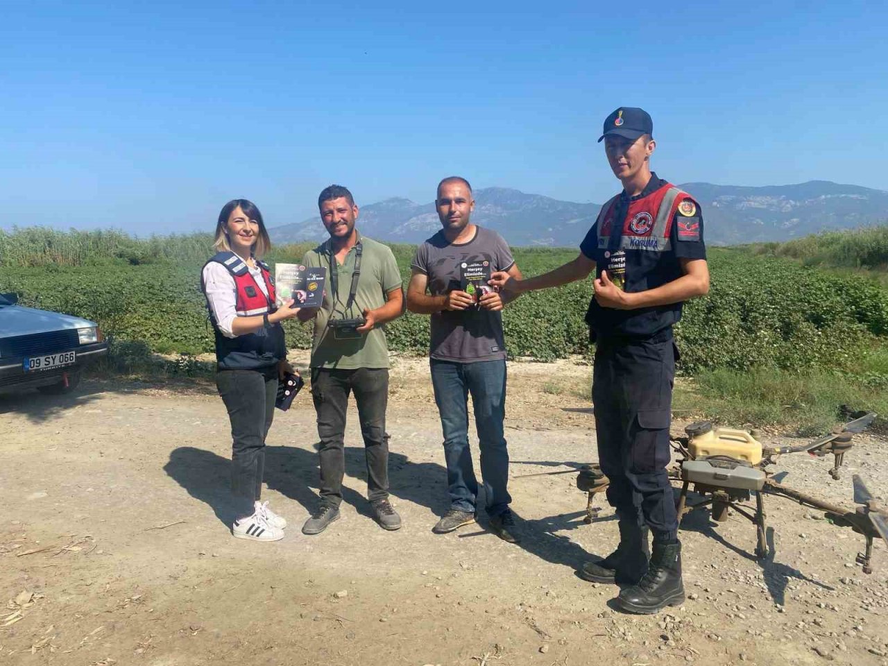 Büyük Menderes Deltası, jandarma ekiplerince korunuyor