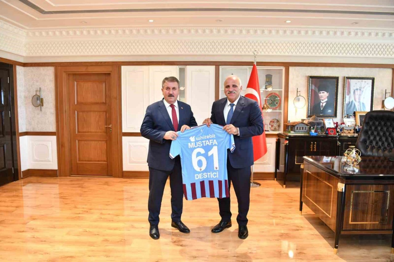 BBP Genel Başkanı Destici, Trabzon’da