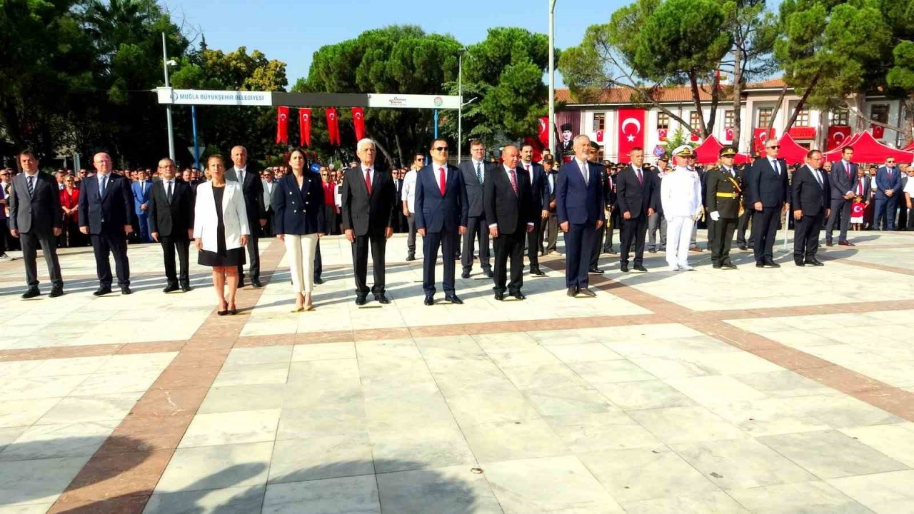 Büyük zaferin 101. yılı Muğla’da kutlandı