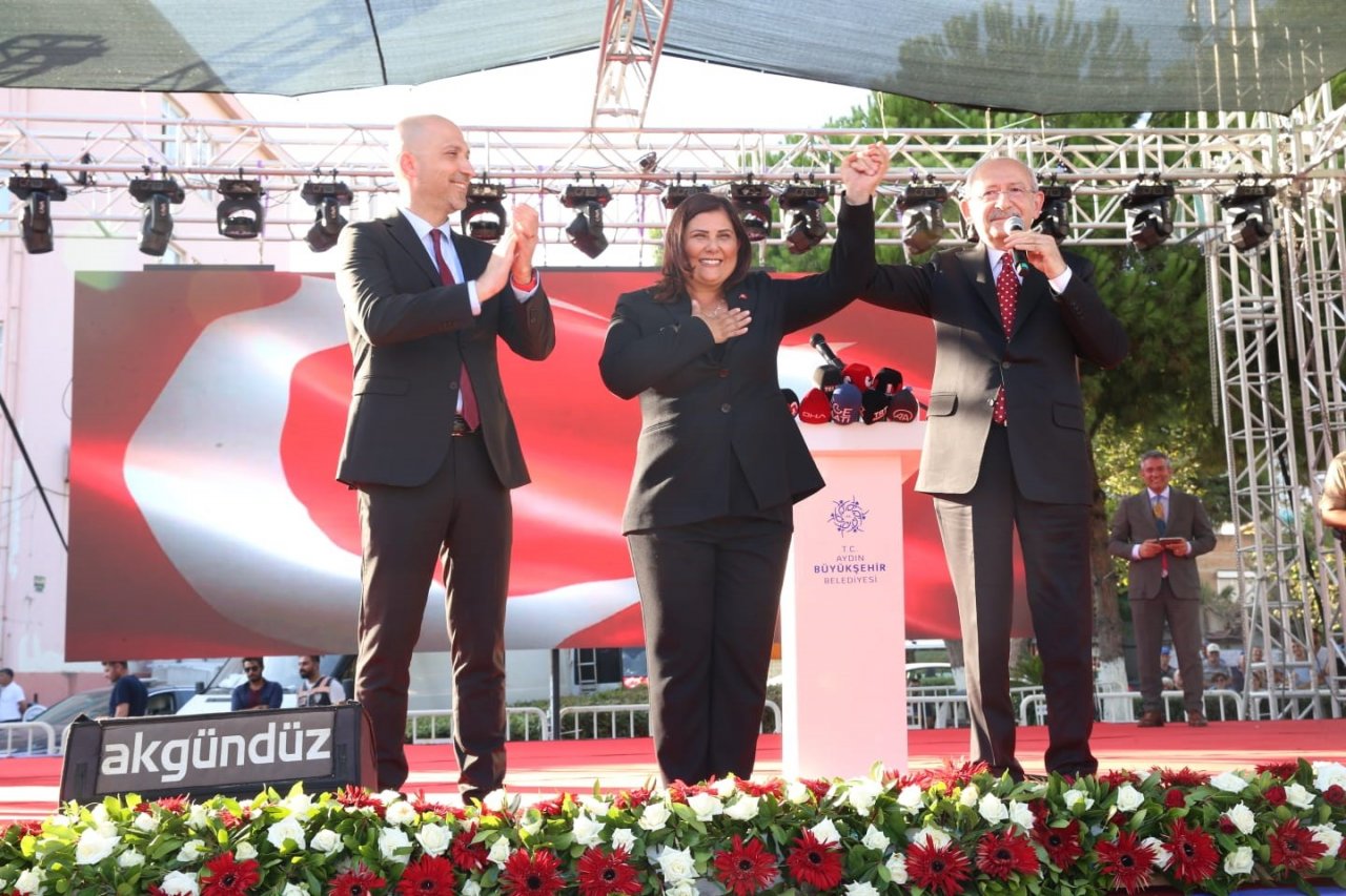 CHP Lideri Kılıçdaroğlu, Aydın Büyükşehir Belediye başkan adayını açıkladı