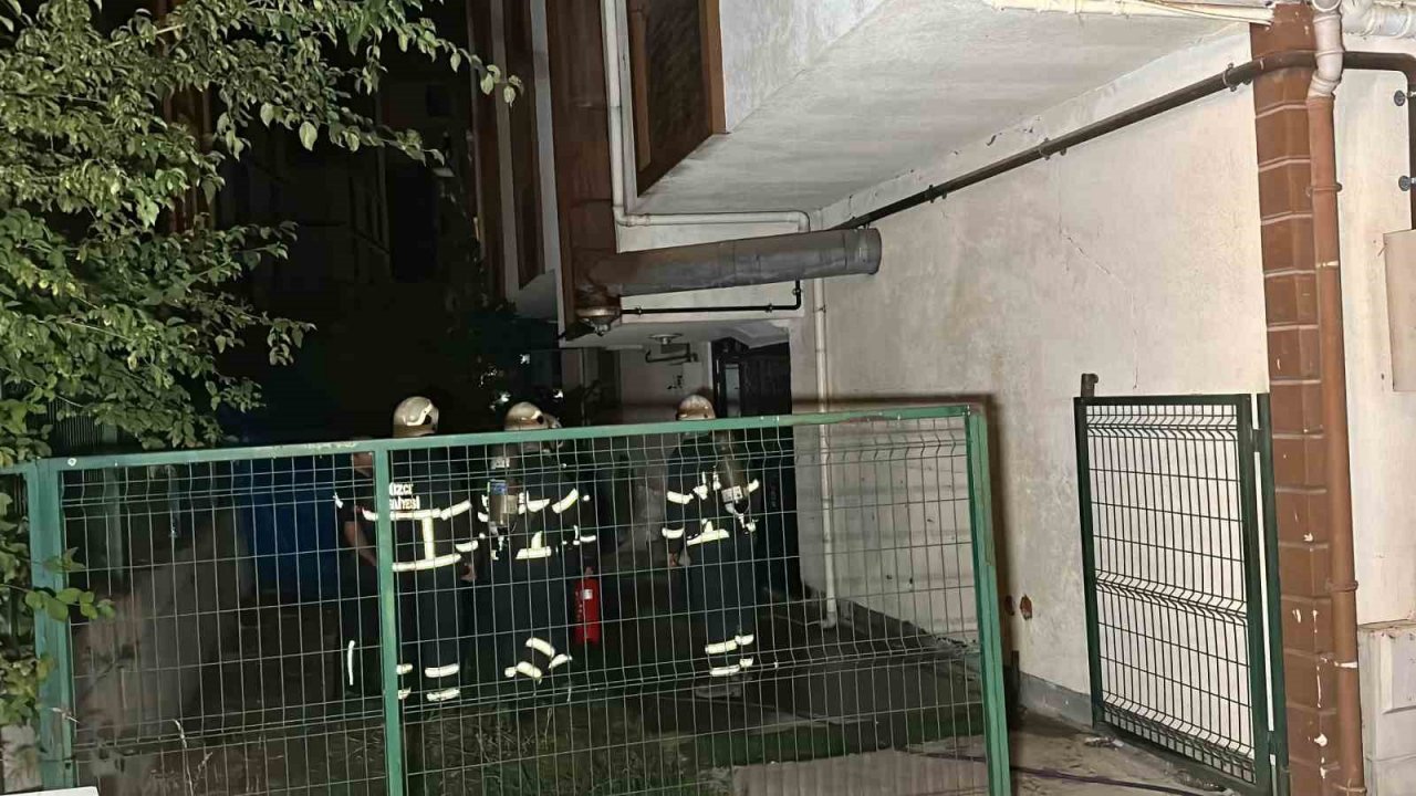 Baca yangınına termal kamera ile müdahale