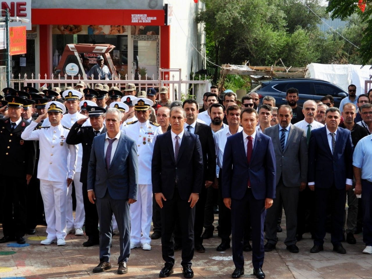 Samandağ’da 30 Ağustos Zafer Bayramı kutlandı