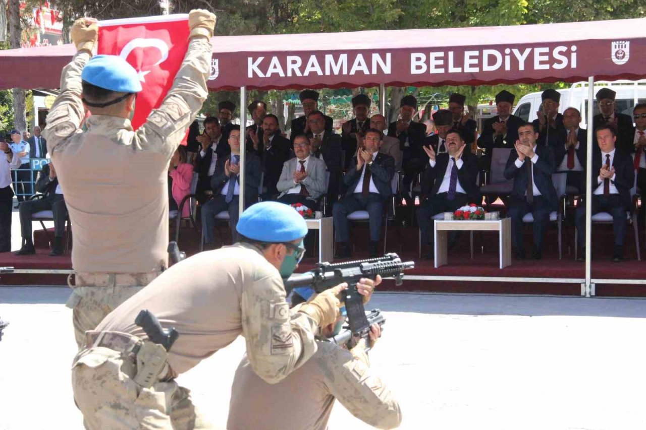 Karaman’da 30 Ağustos Zafer Bayramı kutlandı