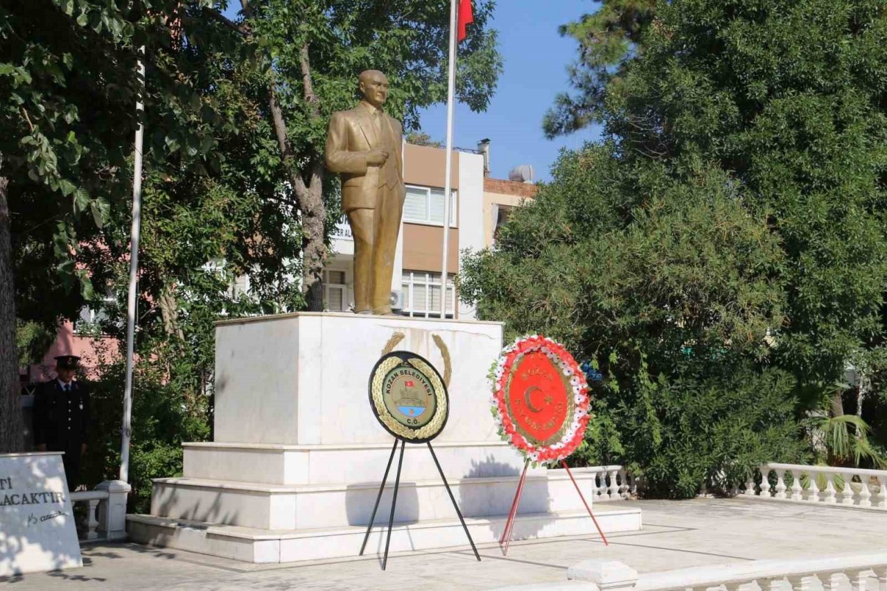 Kozan’da 30 Ağustos’un 101. yılı coşkuyla kutlandı.