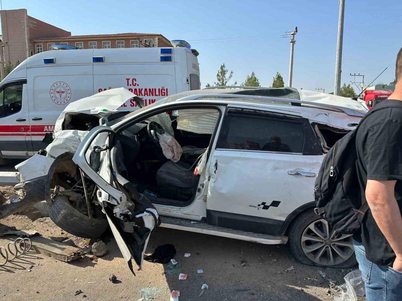 Mardin’de trafik kazası: 5 yaralı