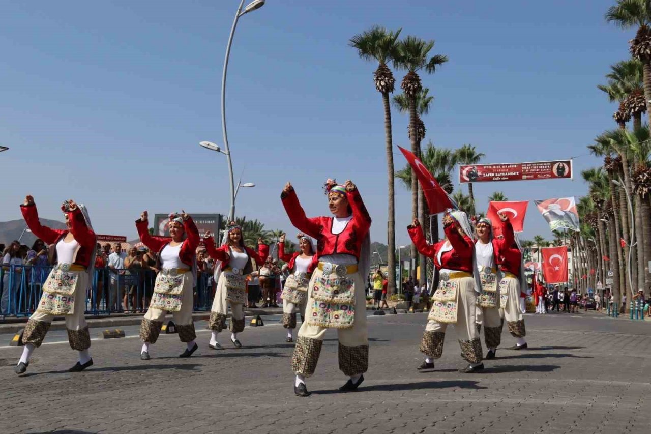Marmaris’te 30 Ağustos Zafer Bayramı kutlandı
