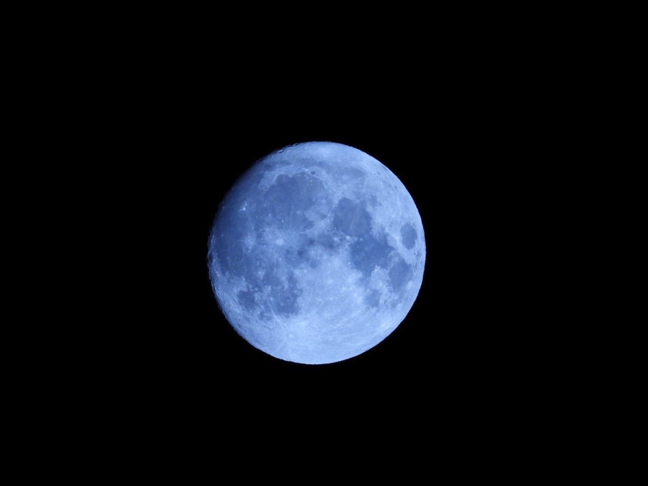 Mavi Ay Hatay’da böyle görüntülendi