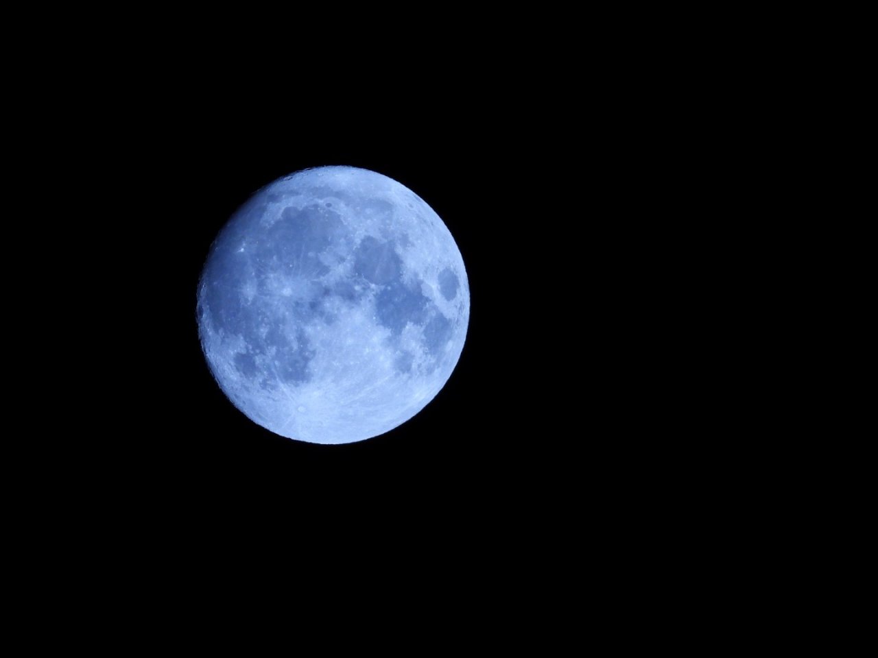 Mavi Ay Hatay’da böyle görüntülendi