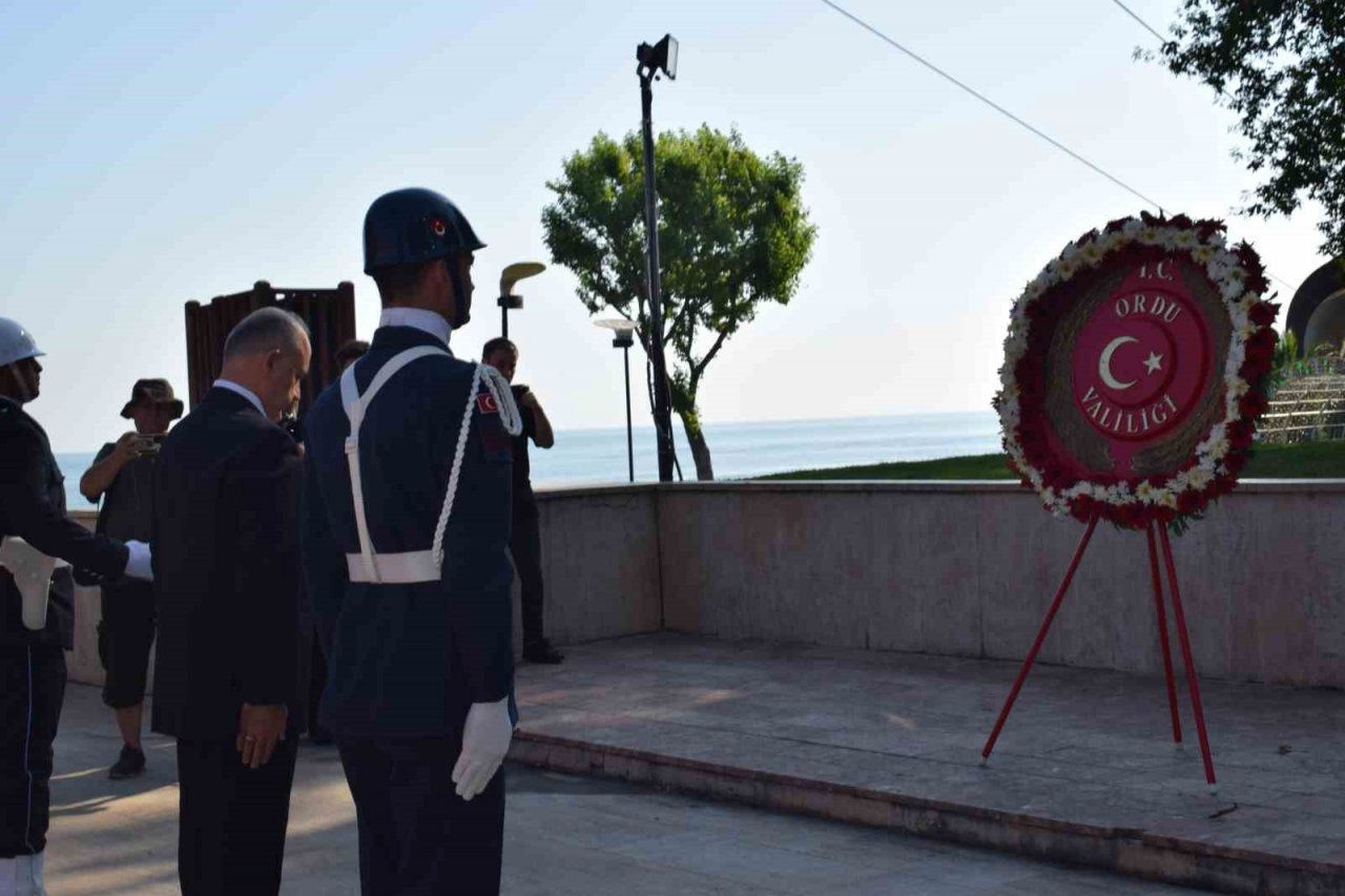 Ordu’da 30 Ağustos Zafer Bayramı kutlamaları