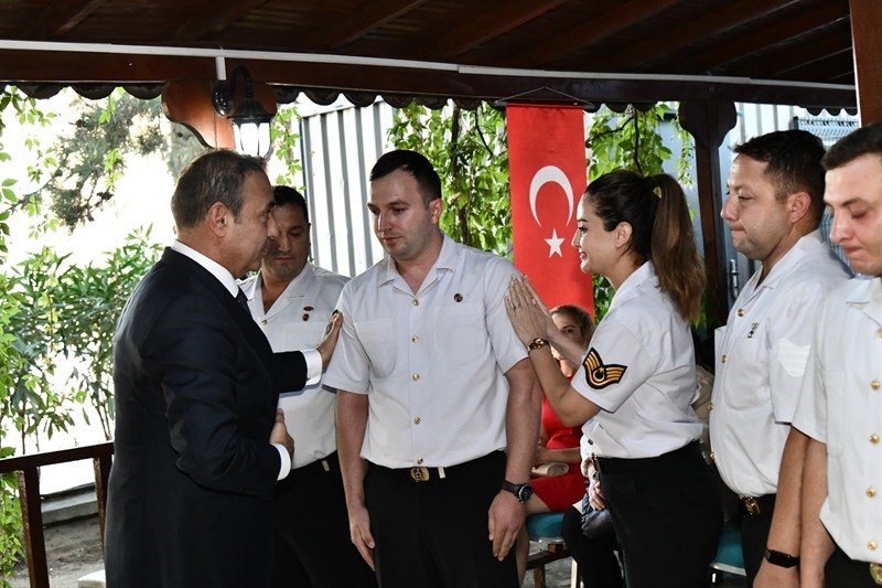 Tekirdağ Jandarma Komutanlığı’nda rütbe terfi töreni