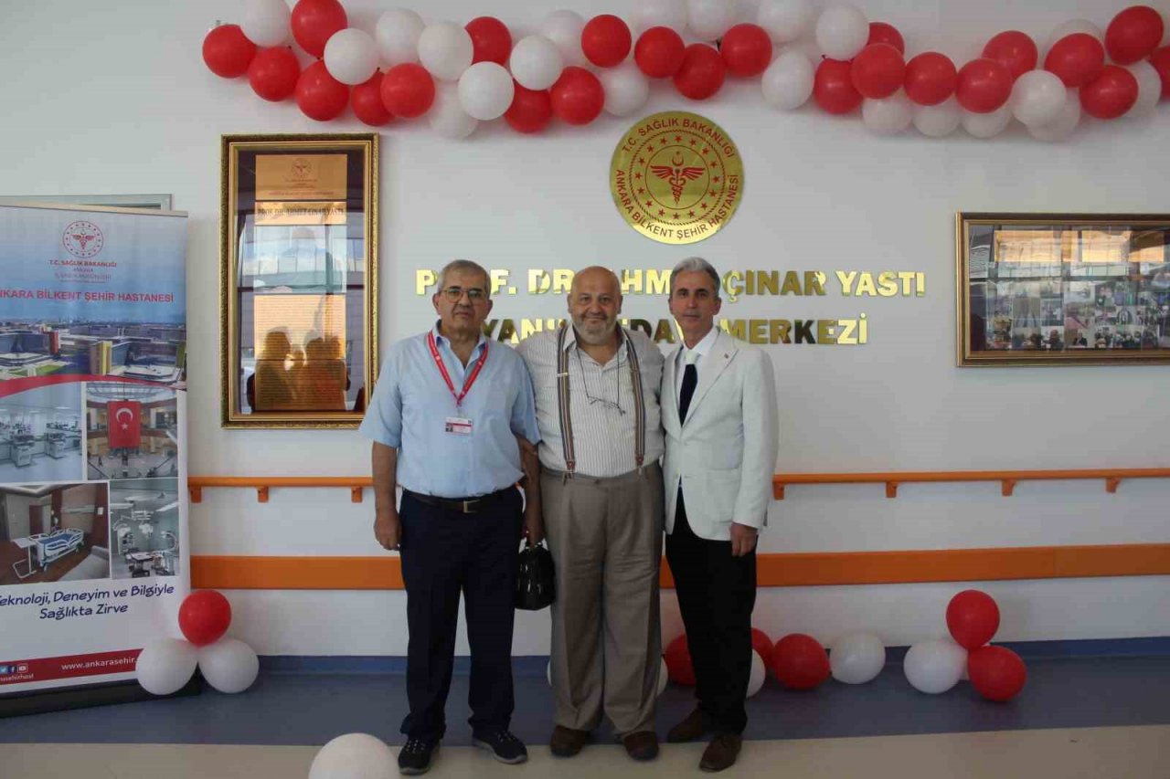 Prof. Dr. Yastı’nın adı yanık tedavi merkezine verildi