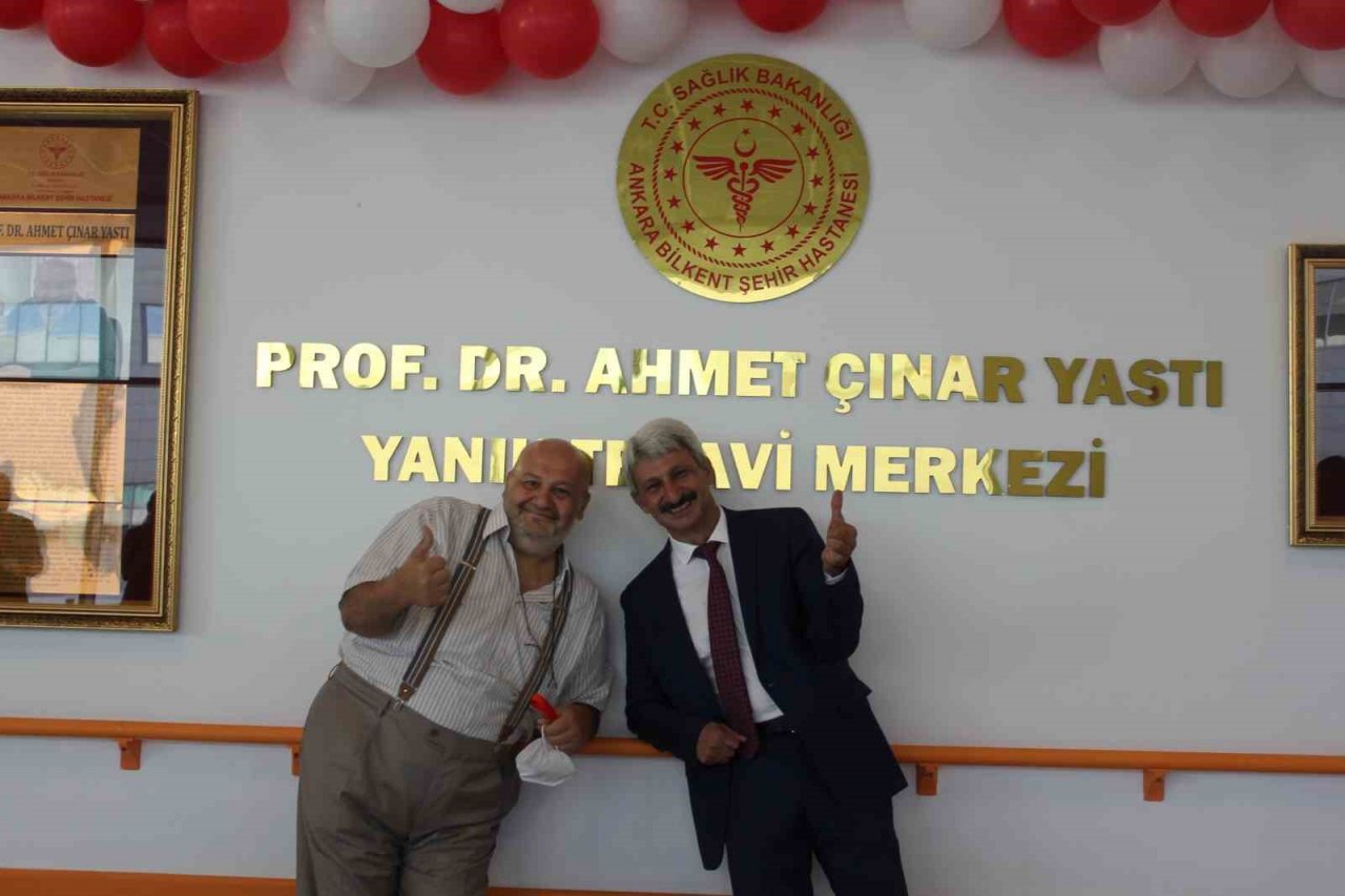 Prof. Dr. Yastı’nın adı yanık tedavi merkezine verildi