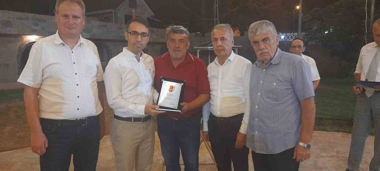 Kaymakam Yılmaz onuruna veda yemeği düzenlendi