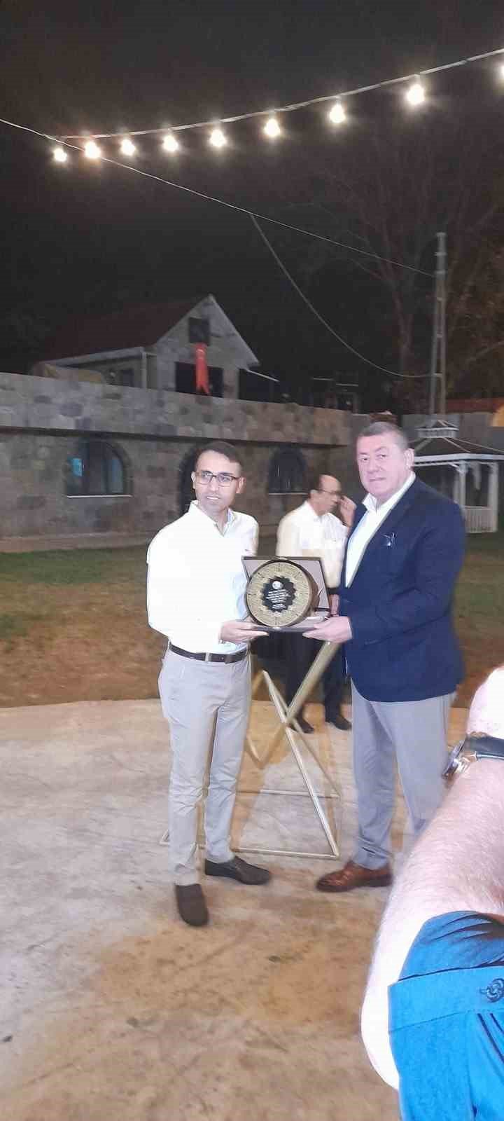 Kaymakam Yılmaz onuruna veda yemeği düzenlendi