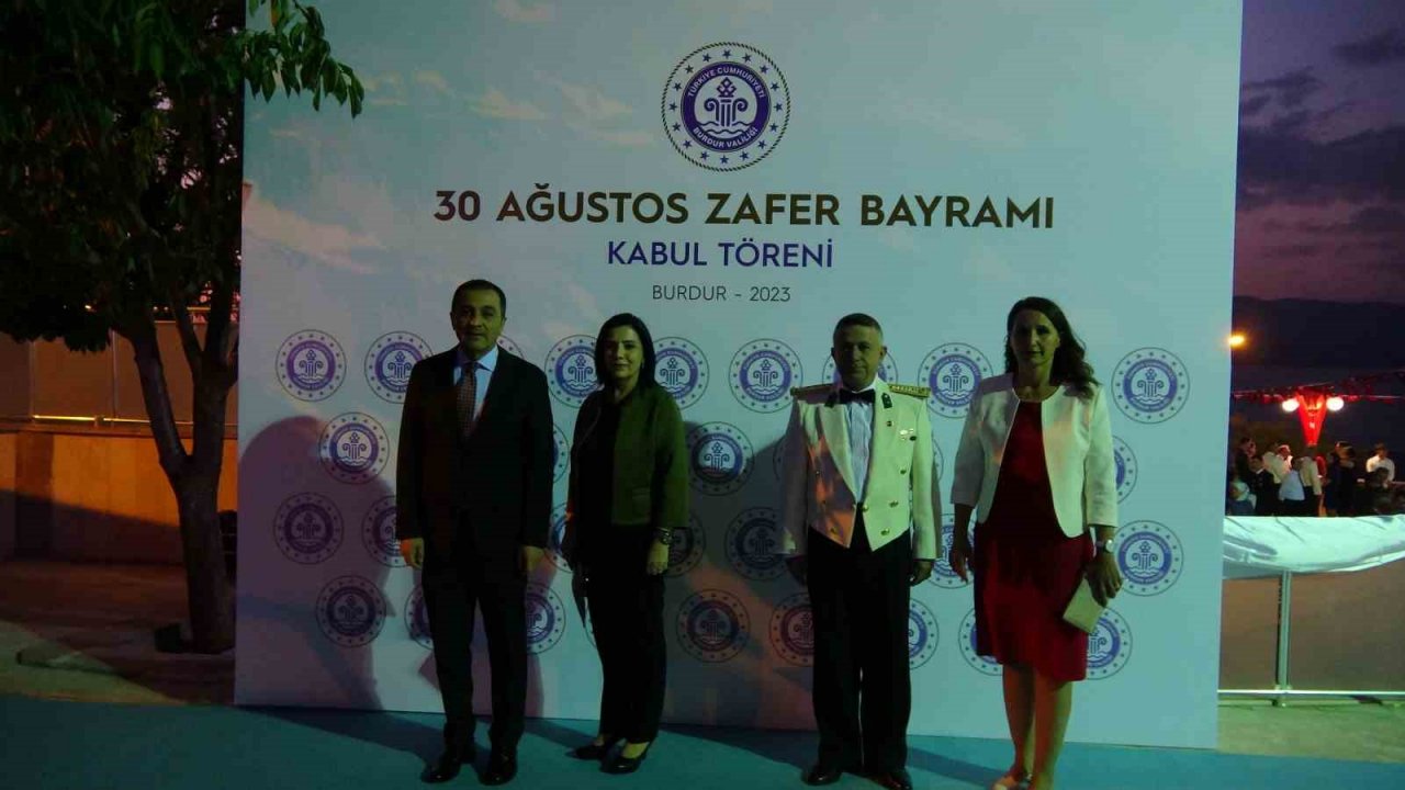 Burdur’da 30 Ağustos Kabul Töreni gerçekleştirildi