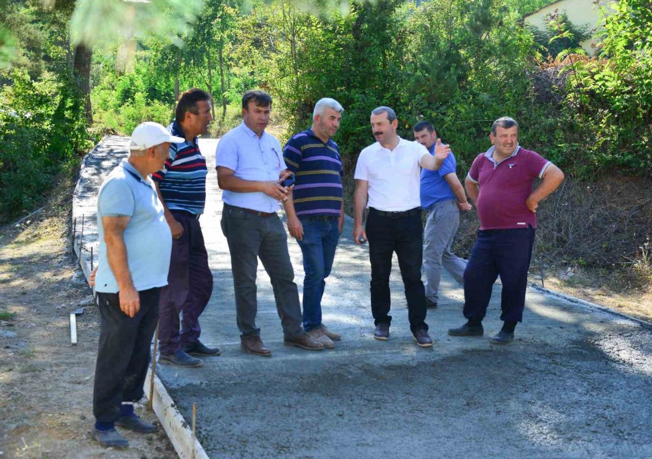 Akkuş’ta yol sorunu beton santraliyle aşılacak