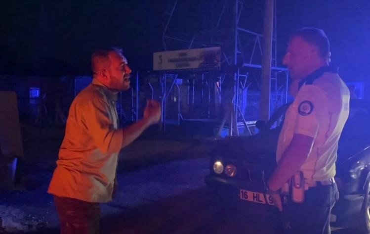 Alkollü sürücüden ilginç istek: "Bana alkolden ceza yazmayın"