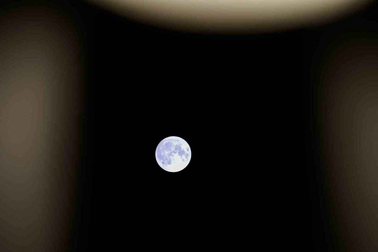 Antalya’da ‘Süper Mavi Ay’ manzaraları