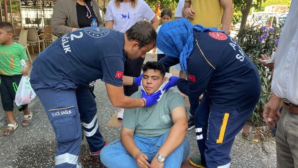 Aydın’da trafik kazası: 1 yaralı