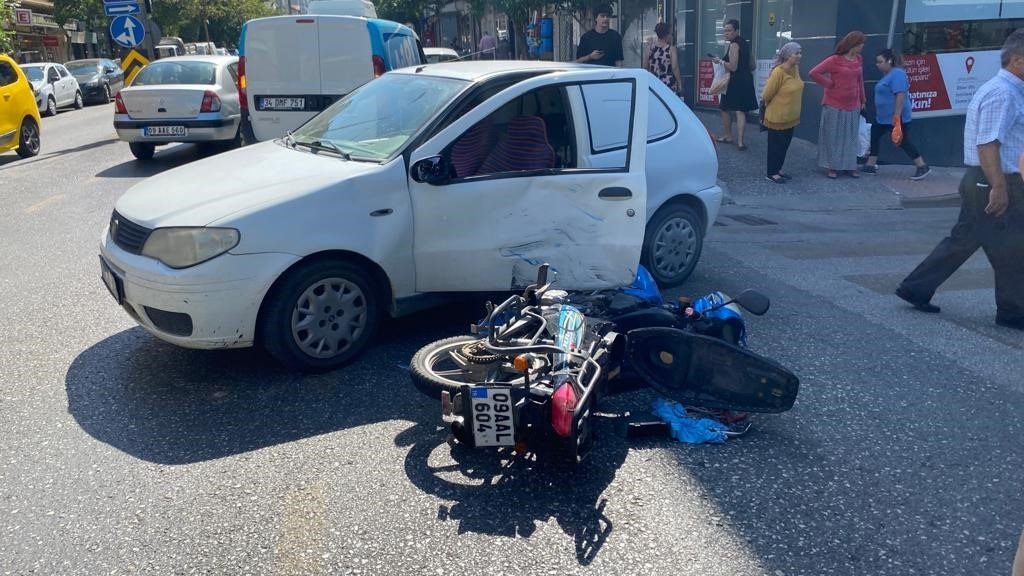 Aydın’da trafik kazası: 1 yaralı