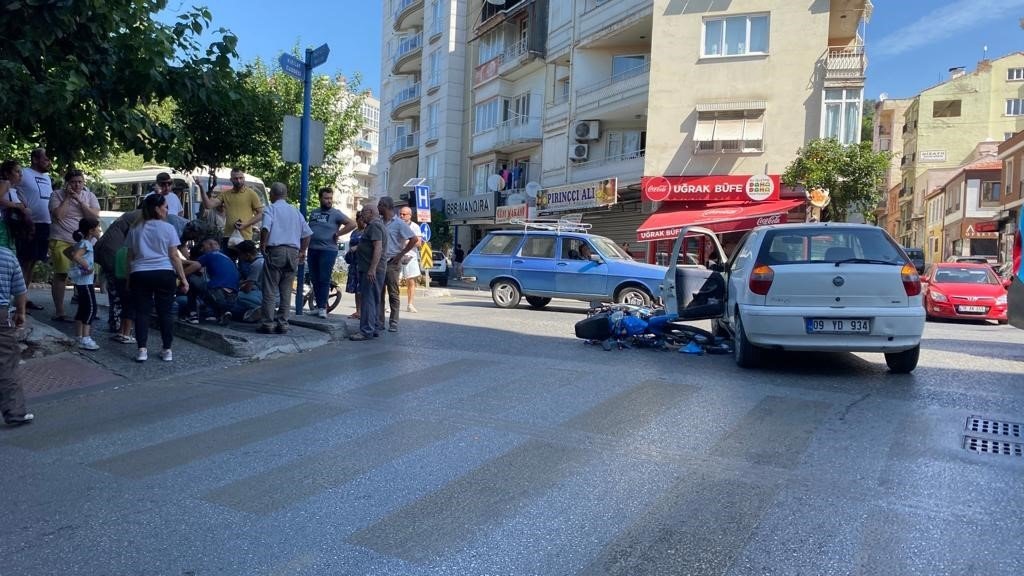 Aydın’da trafik kazası: 1 yaralı